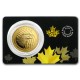 Canadian Golden Eagle 99999, 1oz Gold, 2018 ( Assay card)