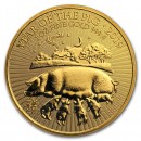 Year of the Pig 1 oz Great Britain 2019 Gold