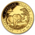 Somalia Elephant 1 oz 2019 Gold