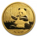 China Panda 15 gr Gold 2017
