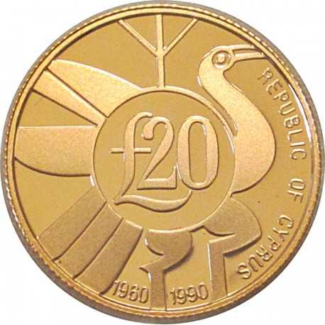 Republic of Cyprus 1/4 oz 1960-1990 Gold