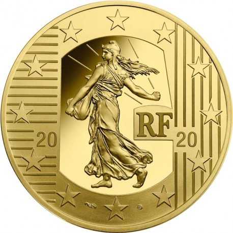The New Franc 20 euro 1/4 oz Gold 2020