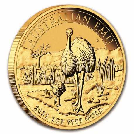 Australia Gold Emu 1 oz. 2021