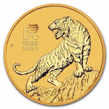 Australian Lunar Tiger 1/10 oz 2022 Gold