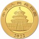 China Panda 3 gr 2022 Gold