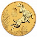 Australian Lunar Rabbit 1/10 oz Gold 2023