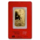 1 oz Gold Bar Year of the Rabbit PAMP Suisse