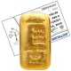 100 gr Gold Bullion / Bar Metalor Casted