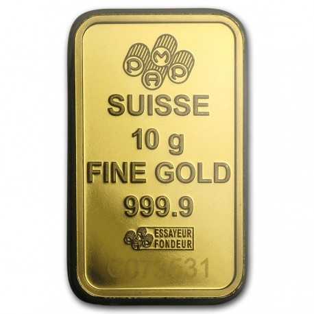 10gr. Gold Bar - PAMP Suisse Fortuna