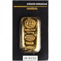100 gr. Argor Heraeus Gold Bar Casted