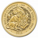 Gold The Royal Tudor Beasts The Bull of Clarence 1 oz 2023