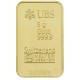 Gold Bar UBS 5 gr Open Package