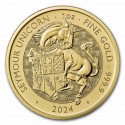 Gold The Royal Tudor Beasts Seymour Unicorn 1 oz 2024
