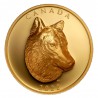 Timber Wolf 2 oz Gold 2022 Canada Proof