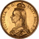 Full Sovereign Victoria 1887-1893 Jubilee Gold