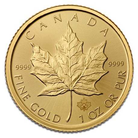 2015 Canadian Maple 1oz Gold Coin