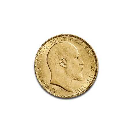 Full Sovereign Edward VII, Gold, 1902-1910