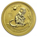Lunar Monkey, 1/10 oz Gold, 2016