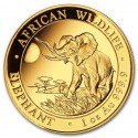 Somalia Elephant 1 oz 2016 Gold