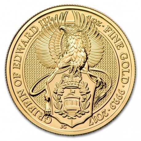 Queen's Beasts Griffin, 1 oz. Gold, 2017